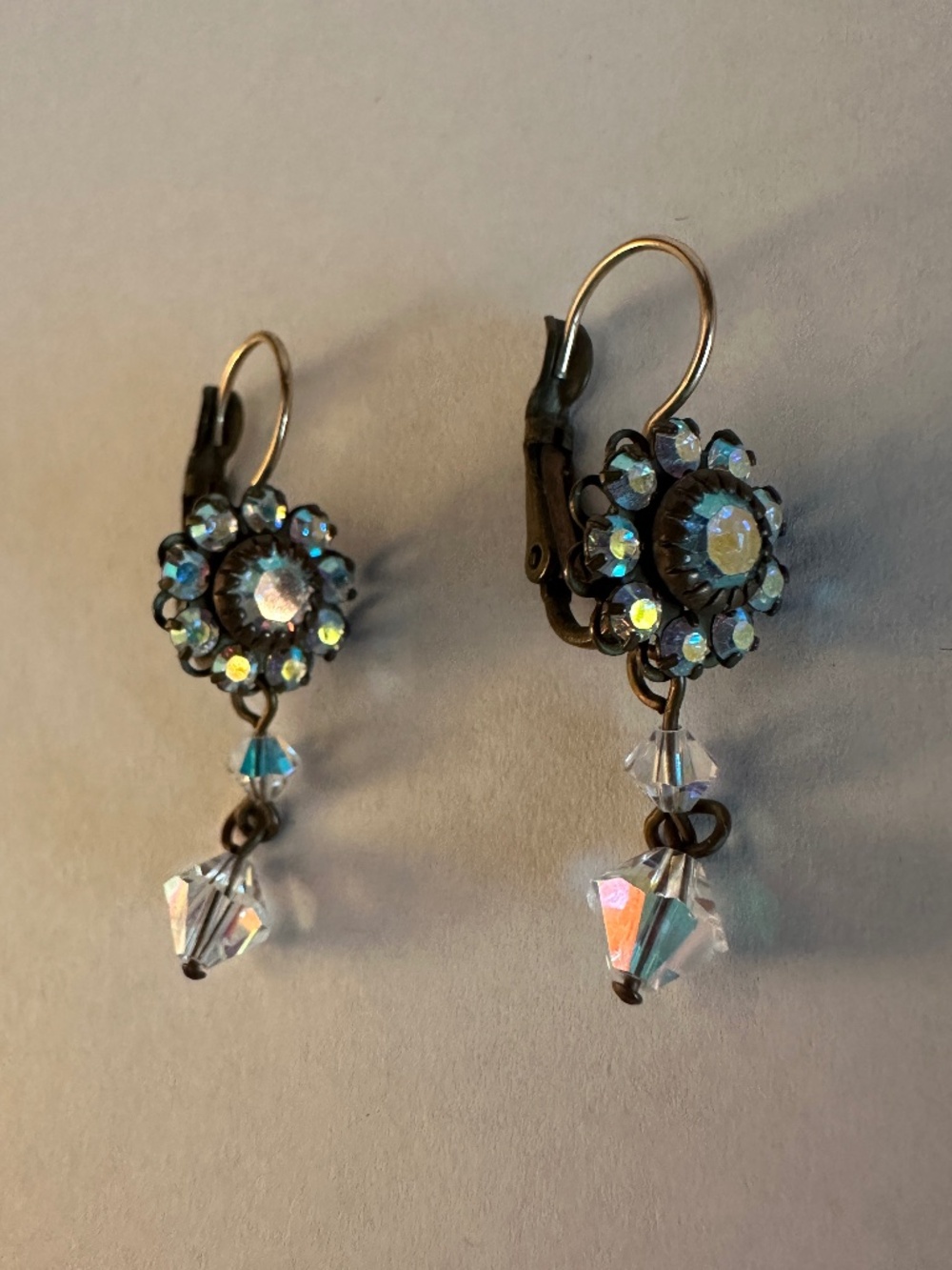 Liz Palacios Swarovski Crystal Flower Necklace & Earring Set - Picture 9 of 10